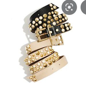 Eddie Borgo J Crew Capsule Collection Studded Leather Belt
